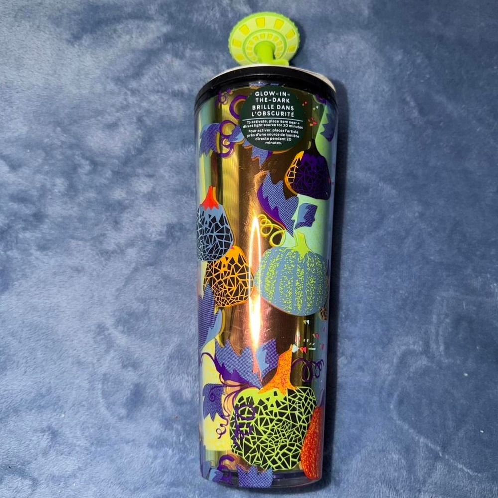 Glow‎ in the dark Starbucks Halloween tumbler